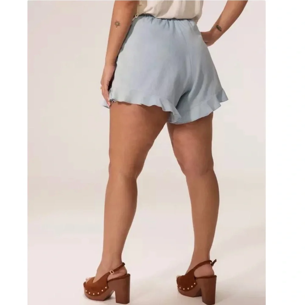 Light weight denim shorts
